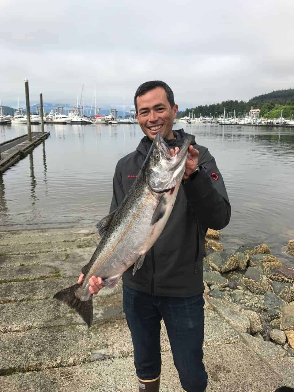 Juneau Shore fishingJune to July Chum Fun Charters